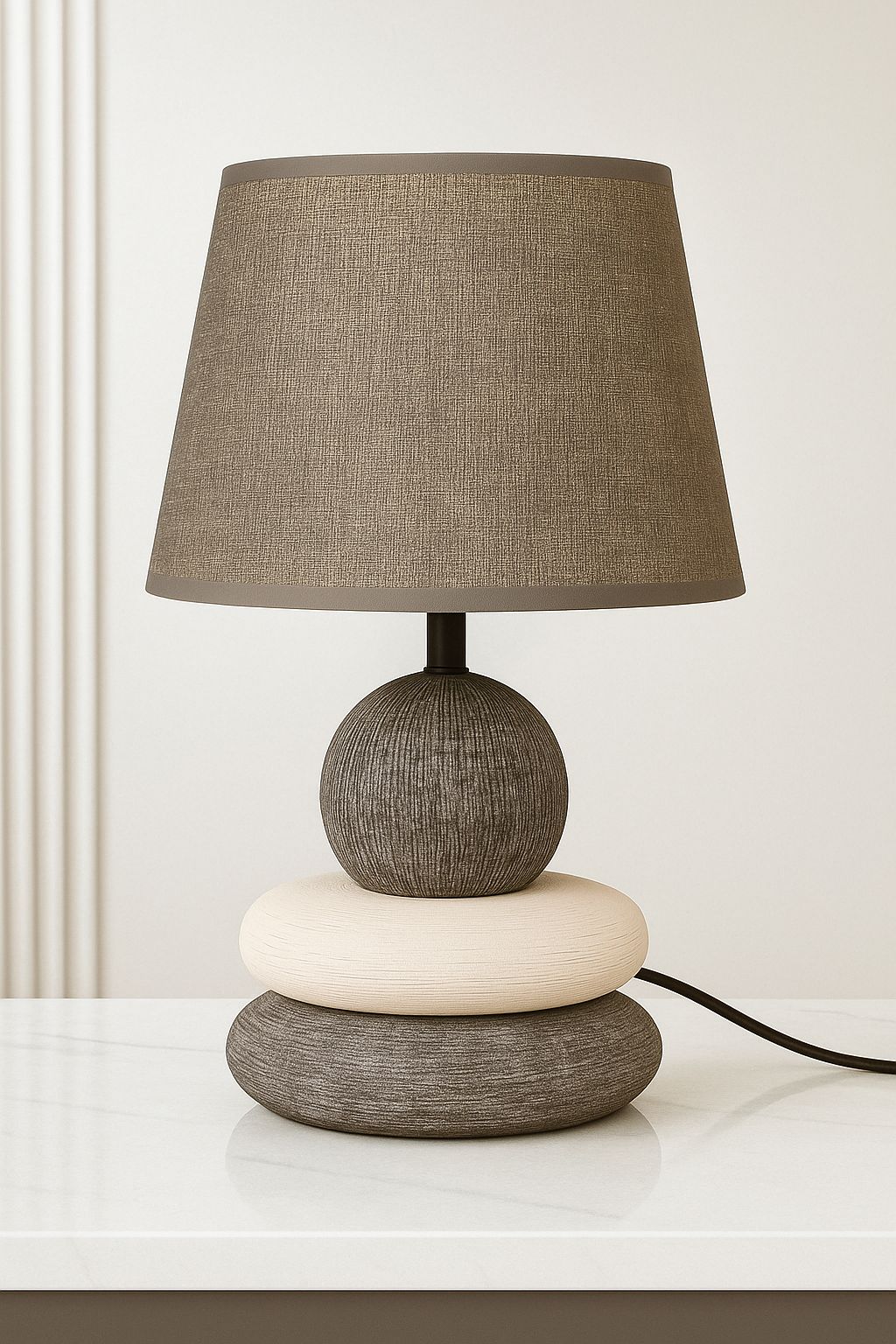 Stone Balance Table Lamp