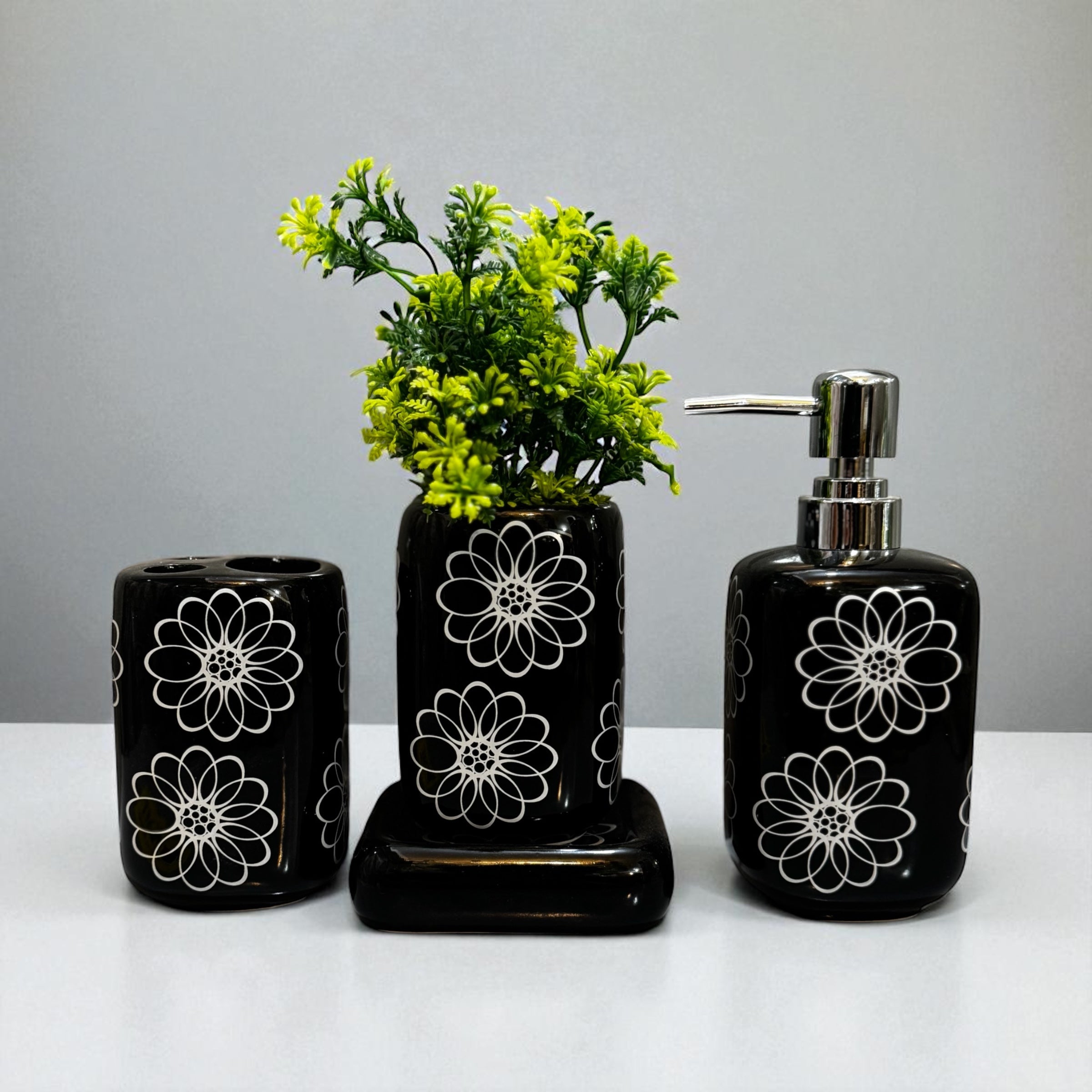 Floral Elegance Bath Set