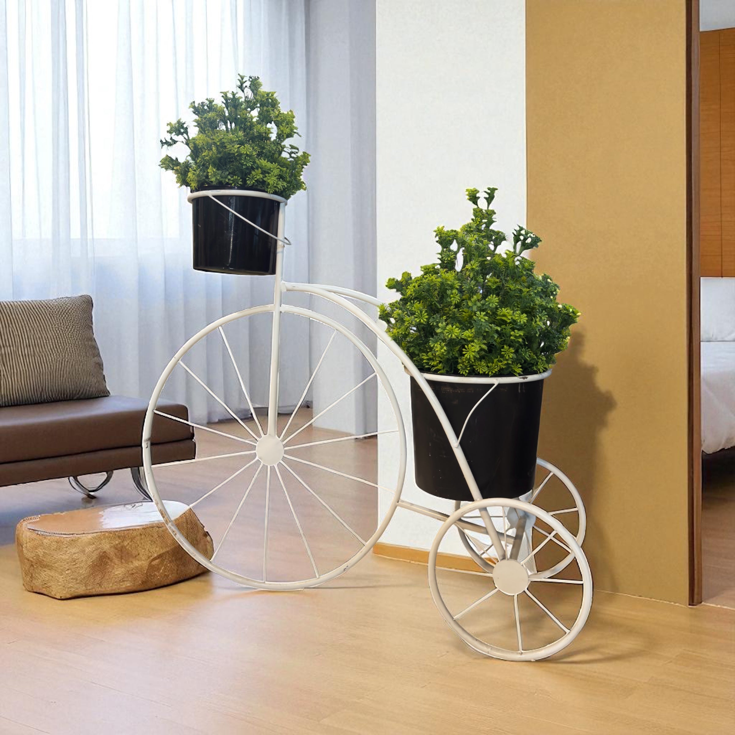 Metal Trycycle Plant Stand