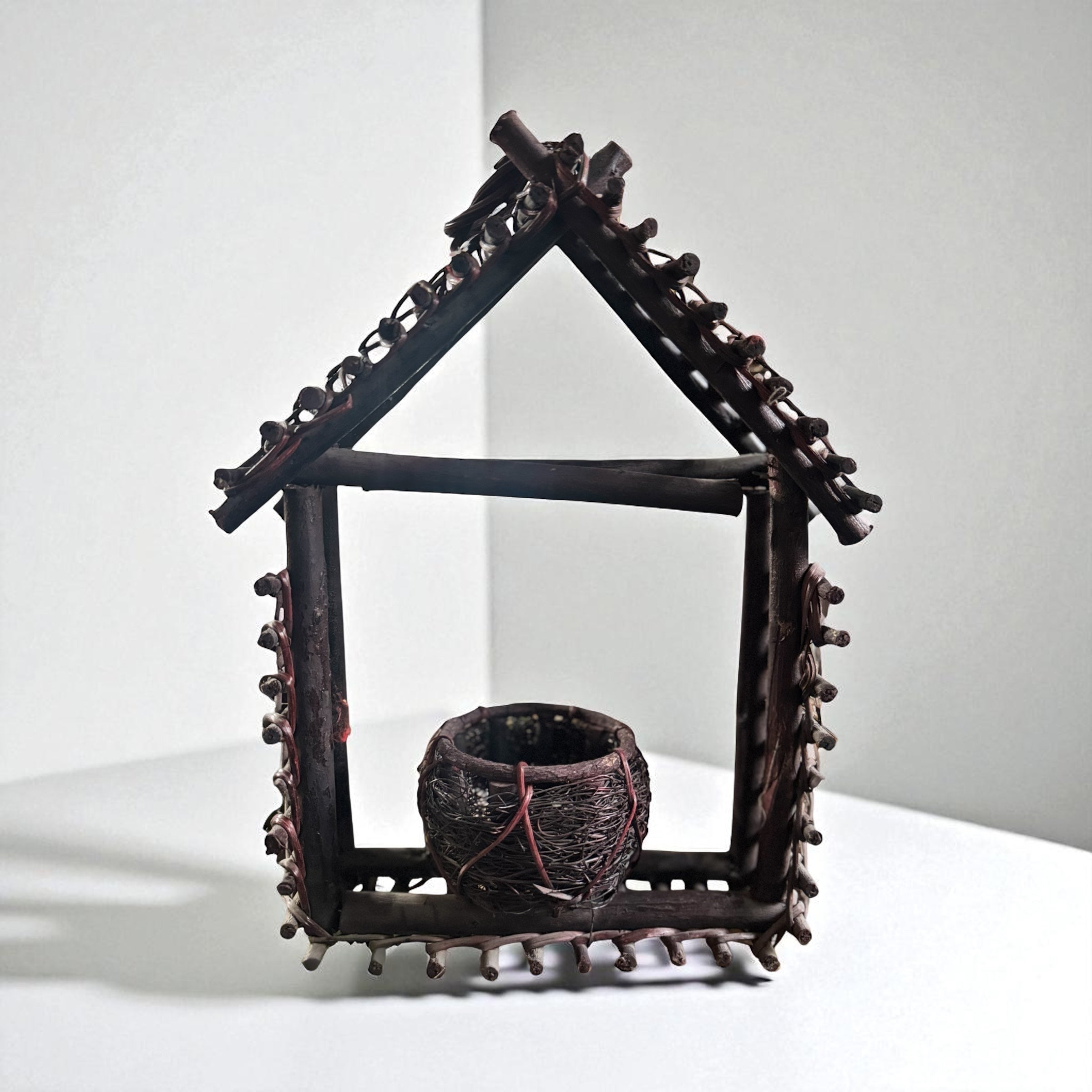 Rustic House Pot