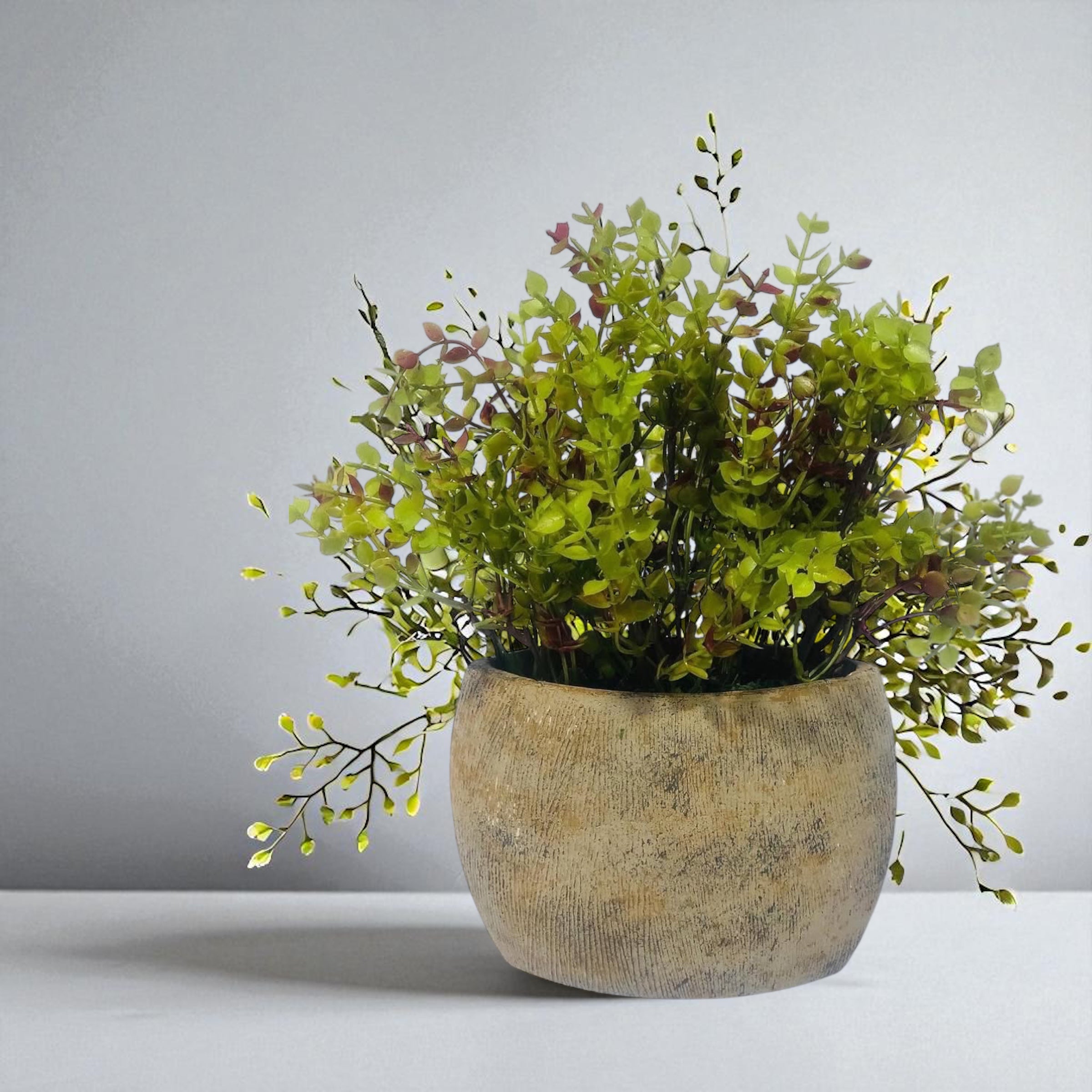 Rustic Stone Pot